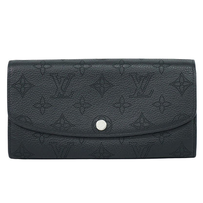 LOUIS VUITTON ポルトフォイユ イリス マヒナ レザー 長財布 ノワール M60143