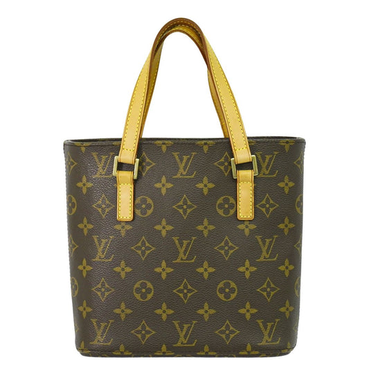 LOUIS VUITTON ヴァヴァン PM モノグラム ハンドバッグ ブラウン M51172