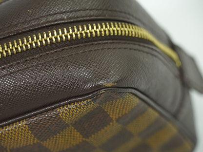 LOUIS VUITTON トゥルーストワレット ダミエ エベヌ ポーチ N47623