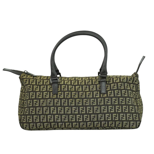 FENDI ズッキーノ ハンドバッグ ブラウン 8BN089