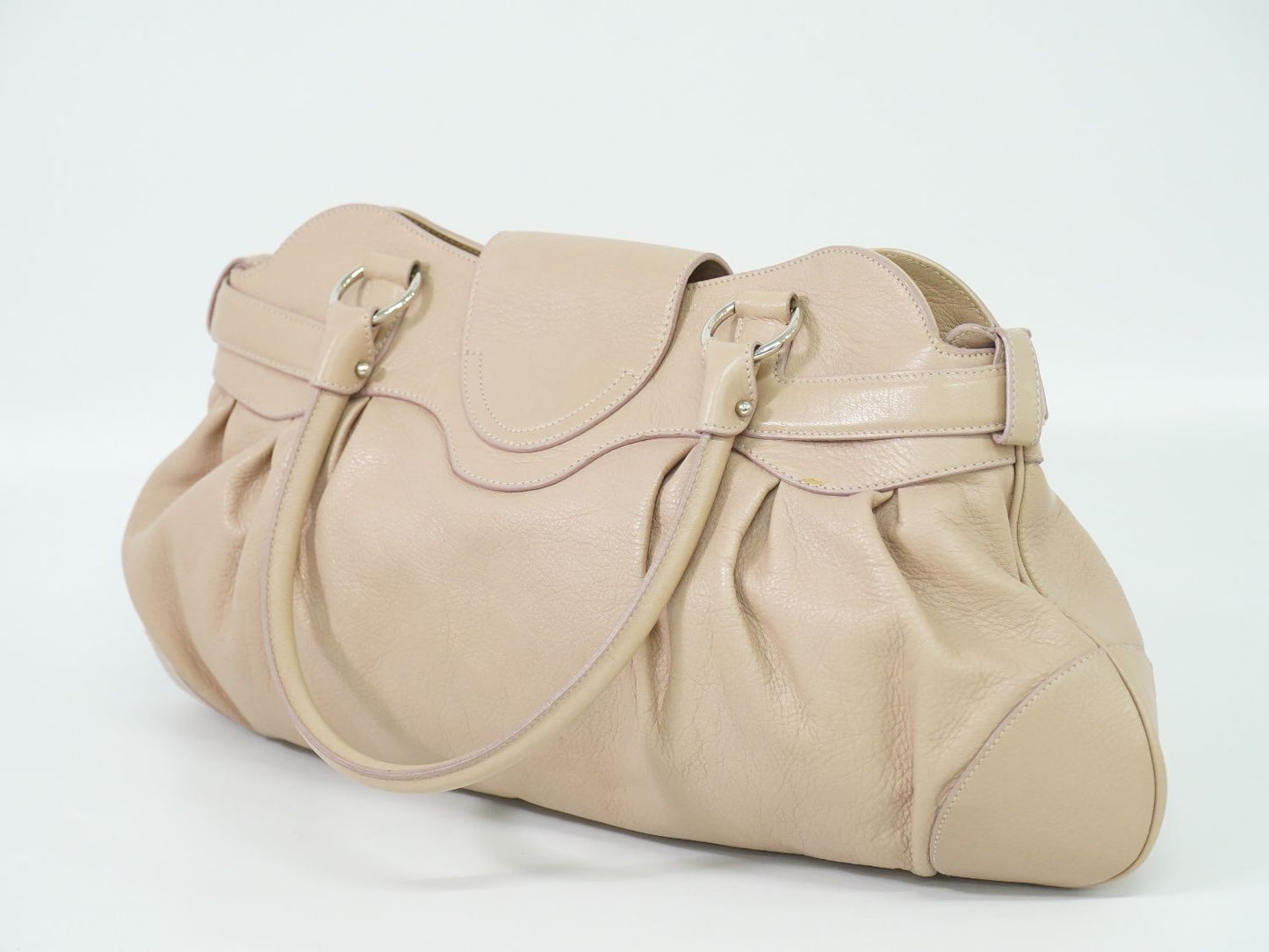 Salvatore Ferragamo ガンチーニ トートバッグ ピンク