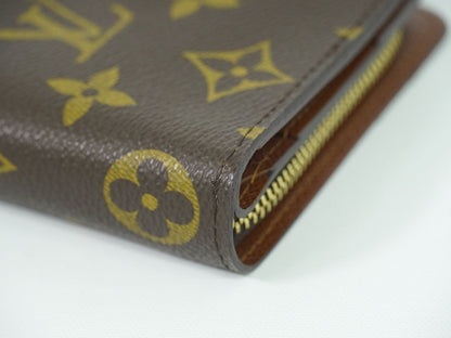 LOUIS VUITTON コンパクトジップ モノグラム 折財布 M61667