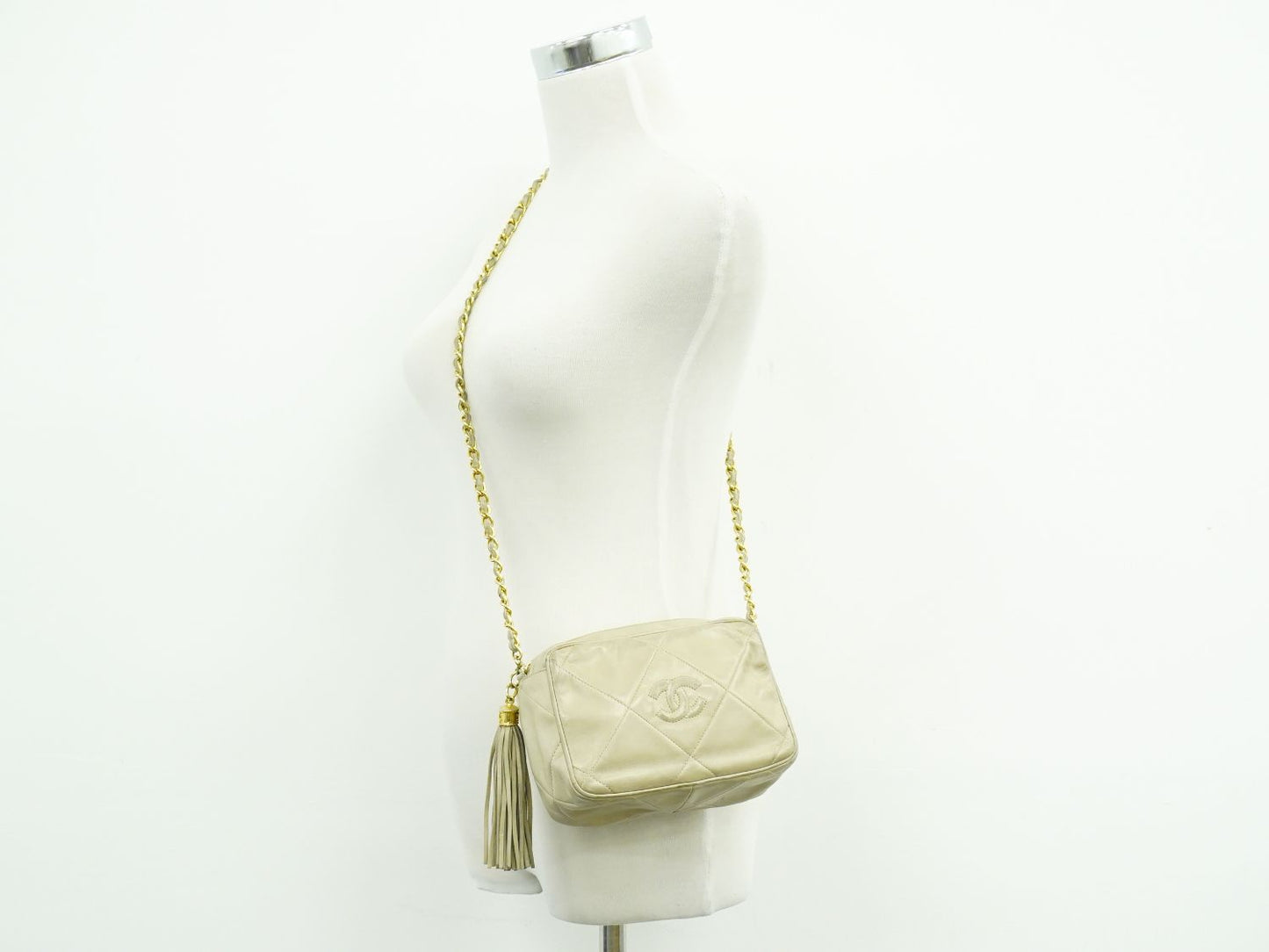 CHANEL ココマーク ショルダーバッグ ベージュ