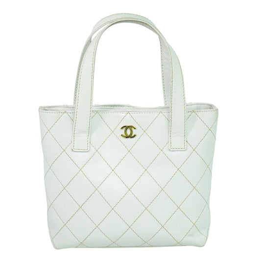CHANEL ココマーク ハンドバッグ ホワイト