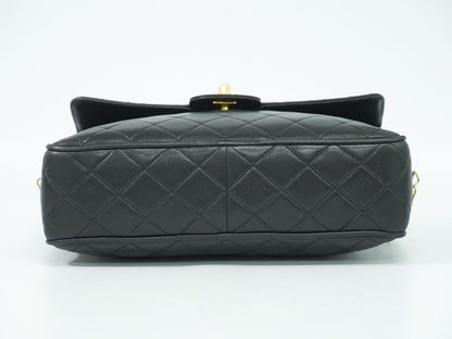 CHANEL ココマーク マトラッセ ショルダーバッグ ブラック