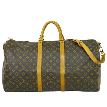 LOUIS VUITTON キーポルバンドリエール 55 モノグラム 2WAY ボストンバッグ M41414