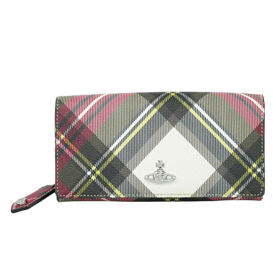 Vivienne Westwood オーブ 長財布 ピンク マルチカラー