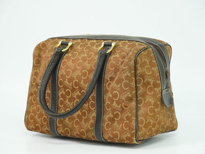 CELINE Cサルキー ミニボストンバッグ ブラウン