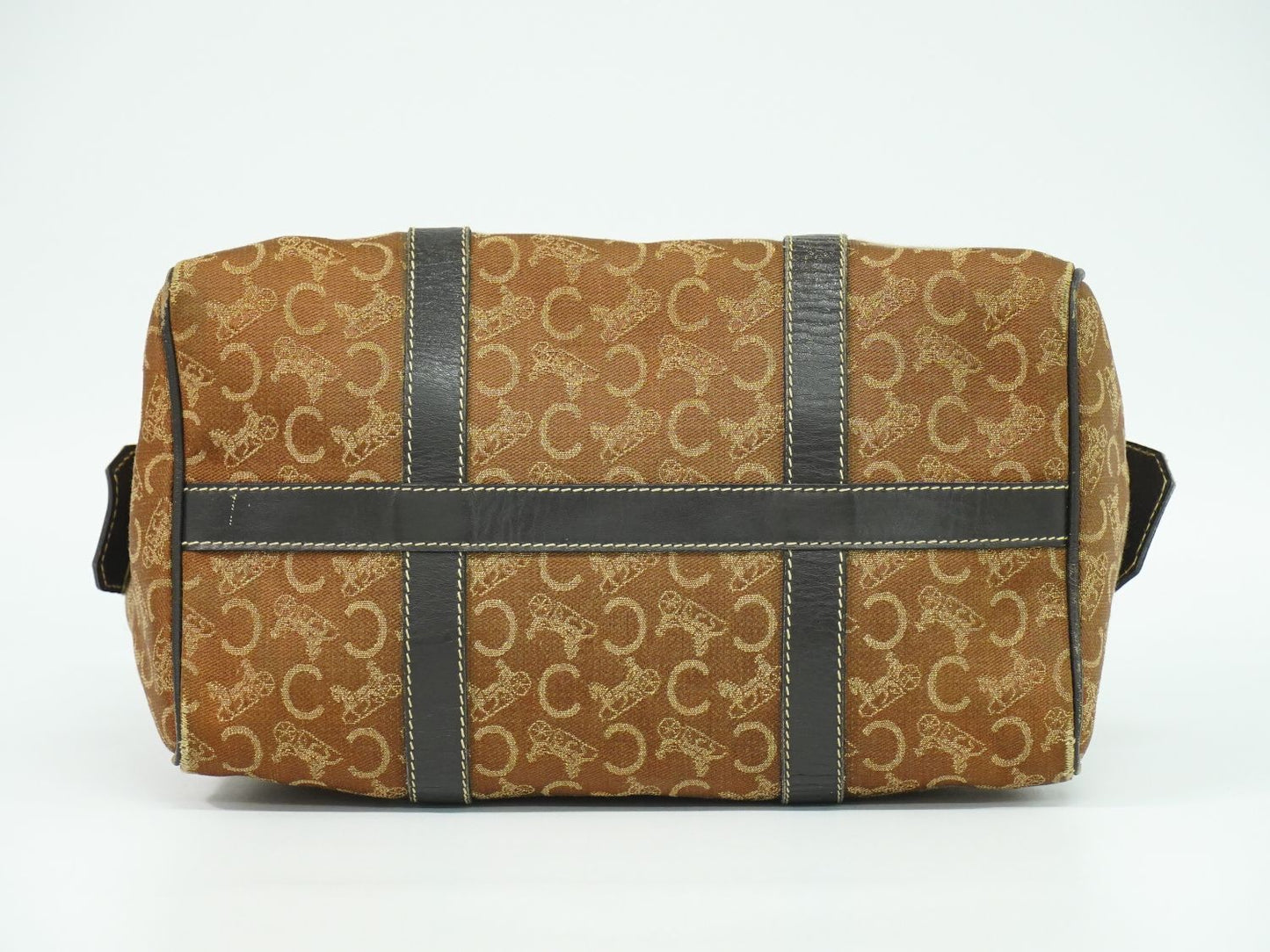 CELINE Cサルキー ミニボストンバッグ ブラウン