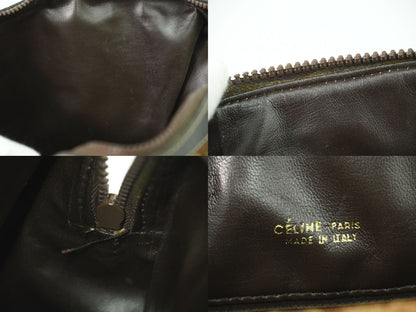 CELINE Cサルキー ミニボストンバッグ ブラウン