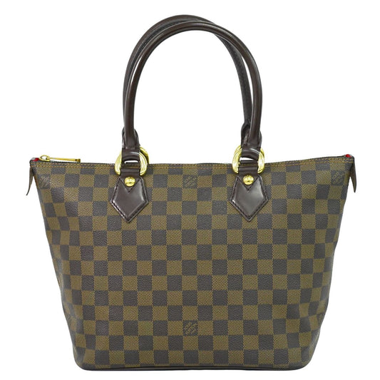 LOUIS VUITTON サレヤ PM ダミエ エベヌ トートバッグ N51183
