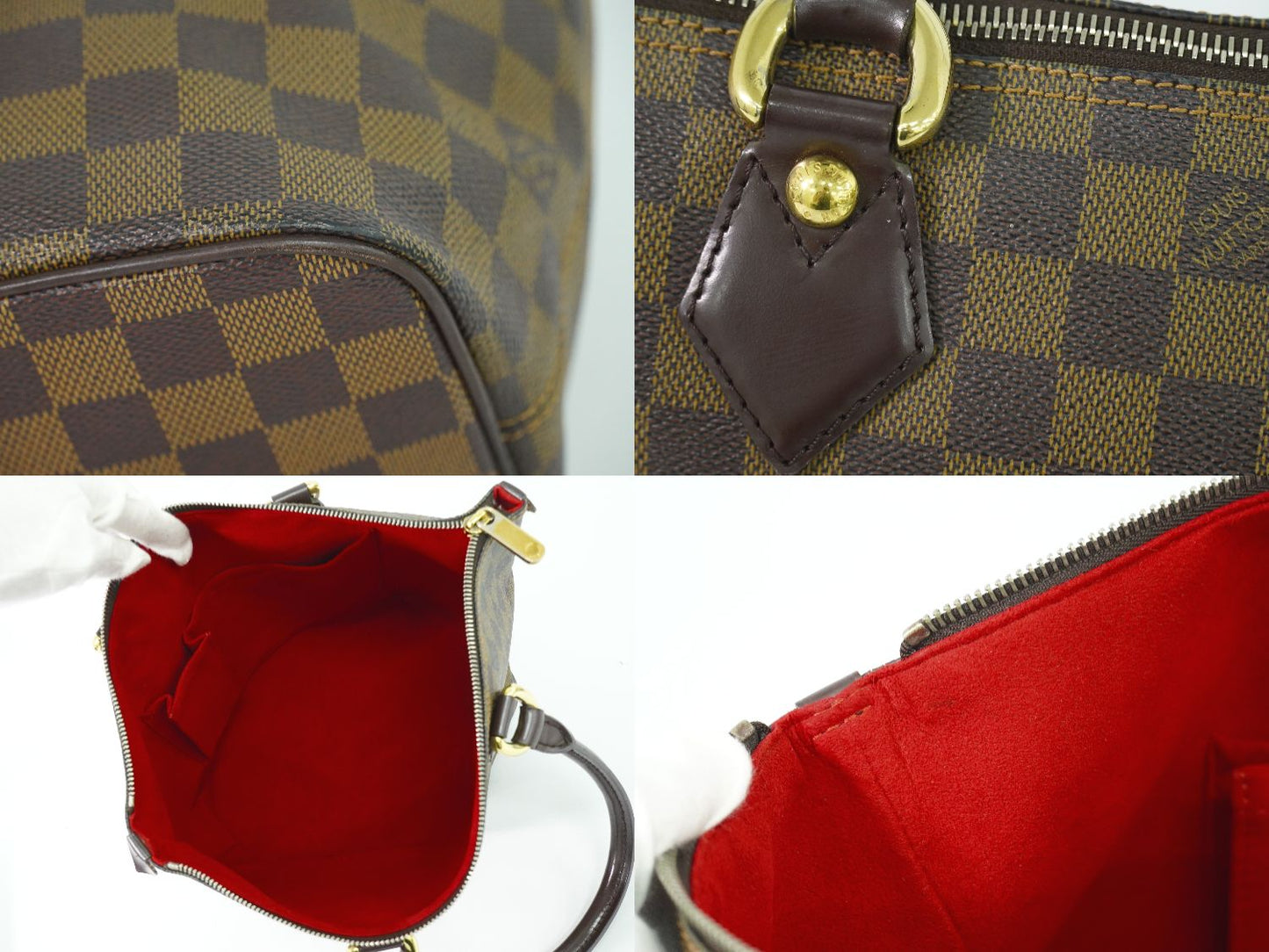 LOUIS VUITTON サレヤ PM ダミエ エベヌ トートバッグ N51183