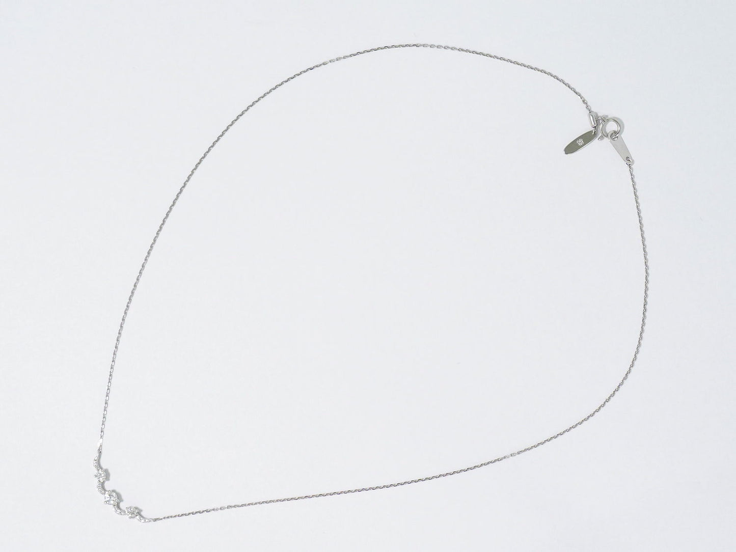 MONNICKENDAM ダイヤモンド 0.40ct Pt900 Pt850 ネックレス