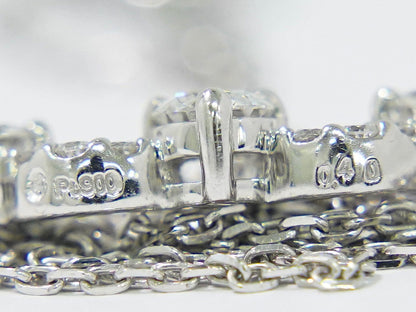 MONNICKENDAM ダイヤモンド 0.40ct Pt900 Pt850 ネックレス