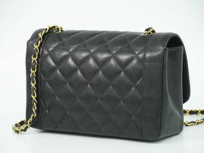 CHANEL ダイアナ ココマーク ショルダーバッグ ブラック