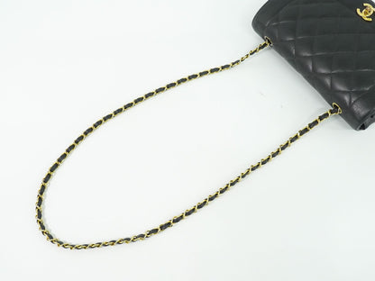 CHANEL ダイアナ ココマーク ショルダーバッグ ブラック