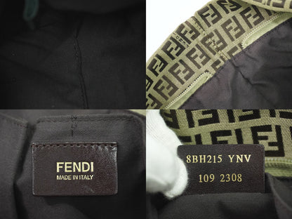 FENDI ズッキーノ トートバッグ ベージュ ブラウン 8BH215