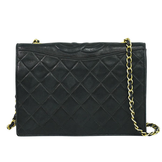 CHANEL マトラッセ ココマーク ショルダーバッグ ブラック