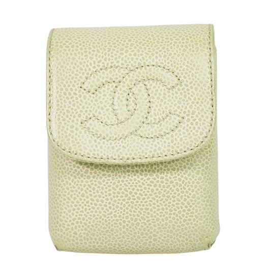CHANEL ココマーク シガレットケース アイボリー