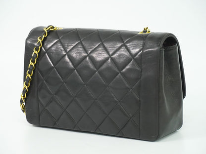 CHANEL ダイアナ ココマーク ショルダーバッグ ブラック