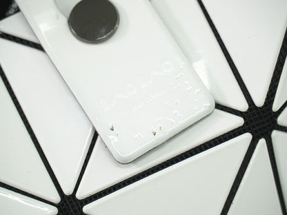 BAOBAO ISSEY MIYAKE ルーセント ハンドバッグ ホワイト