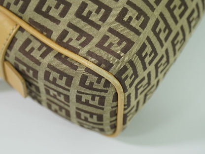 FENDI ズッキーノ ハンドバッグ ベージュ 8BL006