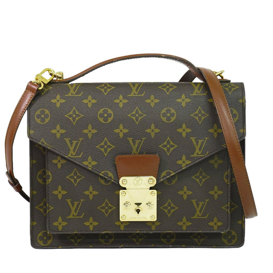 LOUIS VUITTON モンソー モノグラム 2WAY ショルダーバッグ M51185
