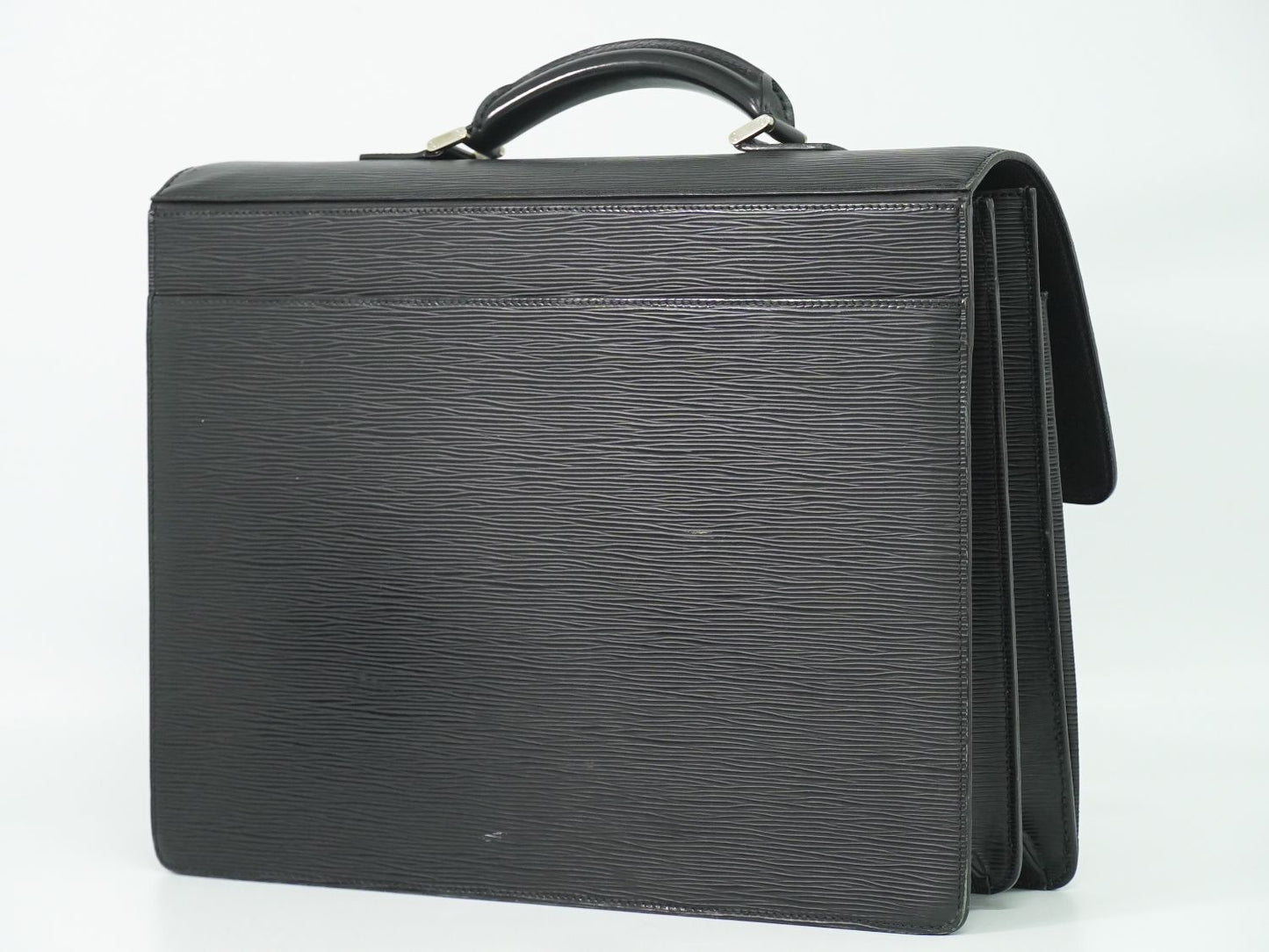 LOUIS VUITTON ロブスト 2 エピ レザー ビジネスバッグ ノワール M54542