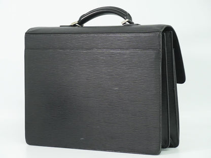 LOUIS VUITTON ロブスト 2 エピ レザー ビジネスバッグ ノワール M54542