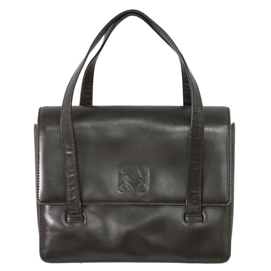 LOEWE アナグラム ハンドバッグ ブラウン