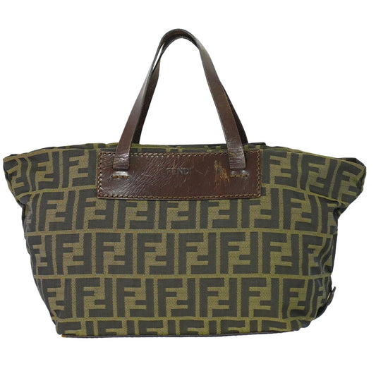 FENDI ズッカ トートバッグ ブラウン 15823
