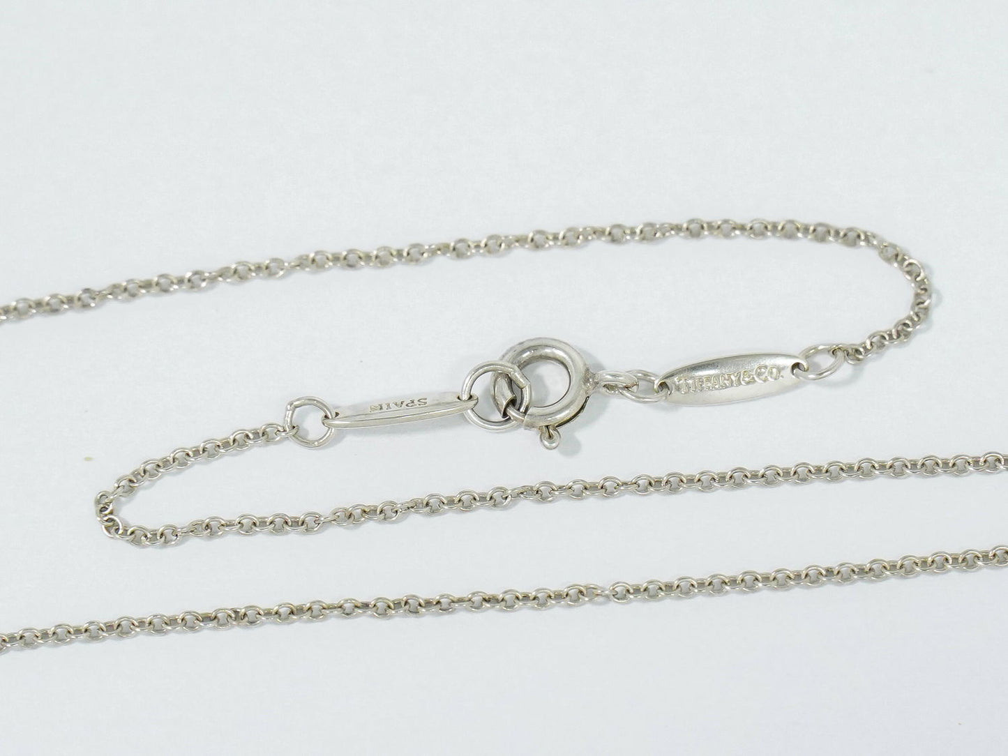 TIFFANY & Co. オープンハート 925 ネックレス シルバー