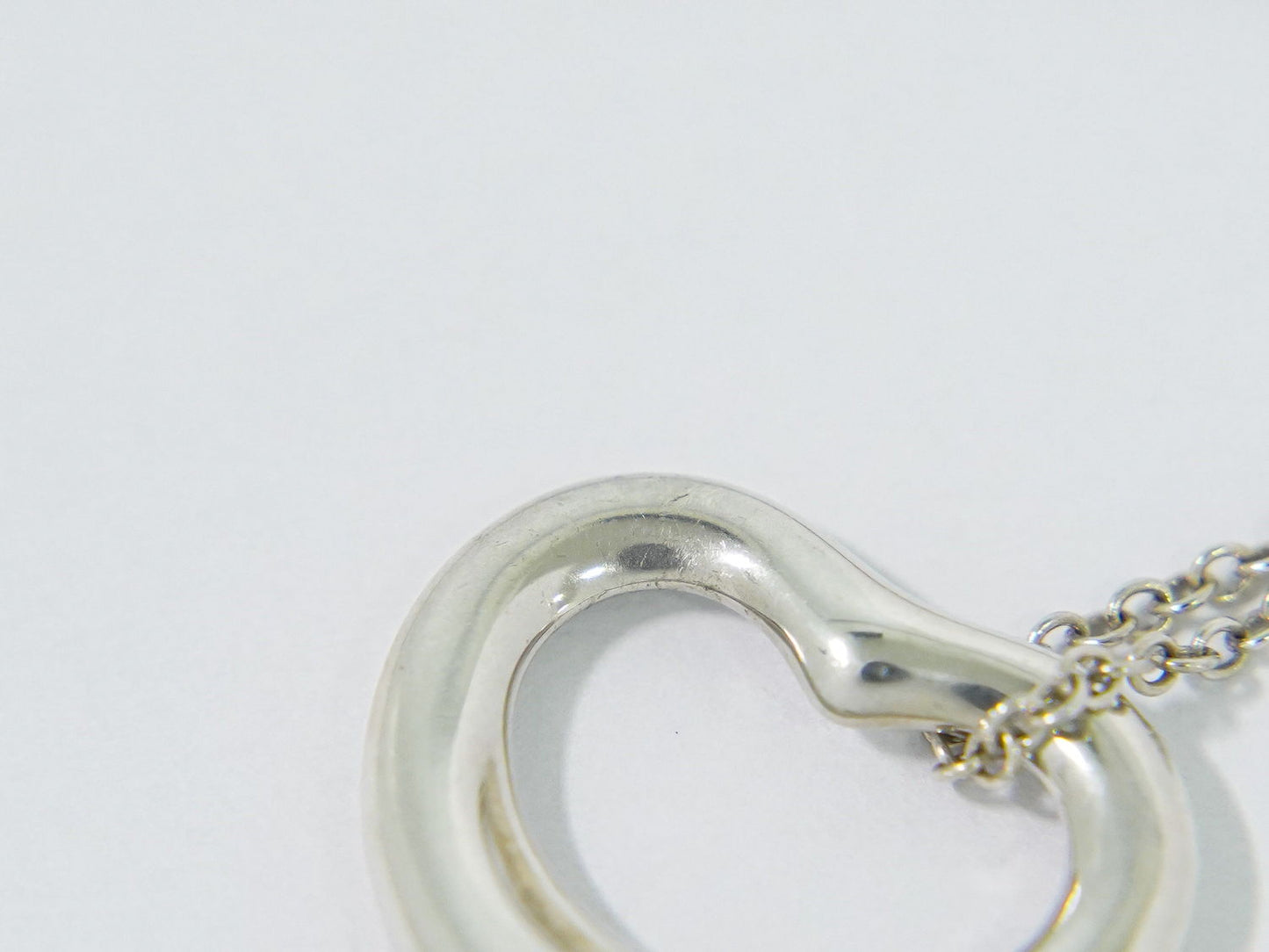 TIFFANY & Co. オープンハート 925 ネックレス シルバー