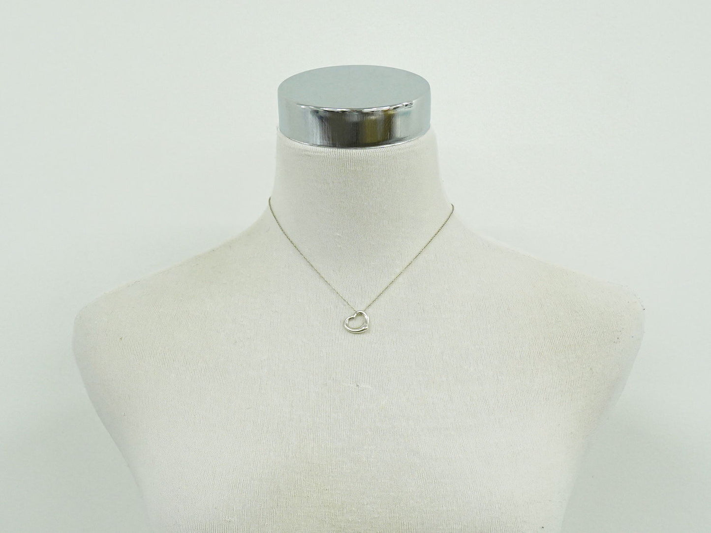 TIFFANY & Co. オープンハート 925 ネックレス シルバー