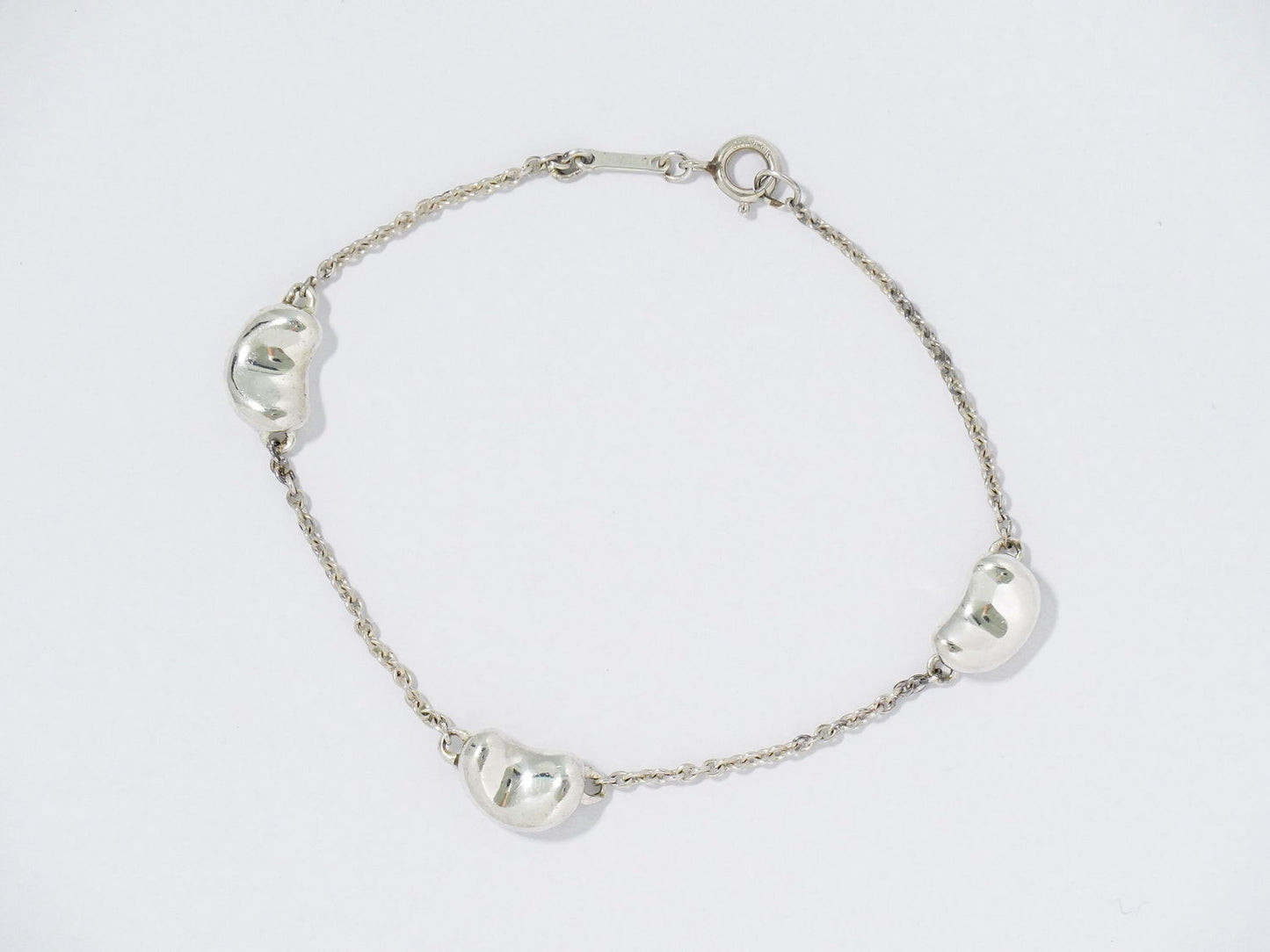 TIFFANY & Co. ビーン STERLING ブレスレット シルバー