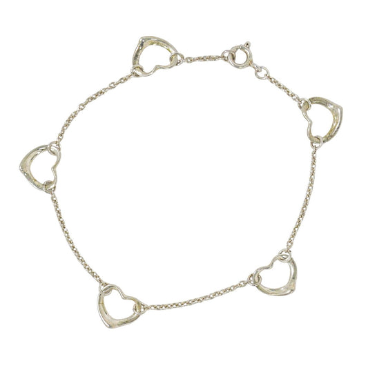 TIFFANY & Co. オープンハート 925 ブレスレット シルバー