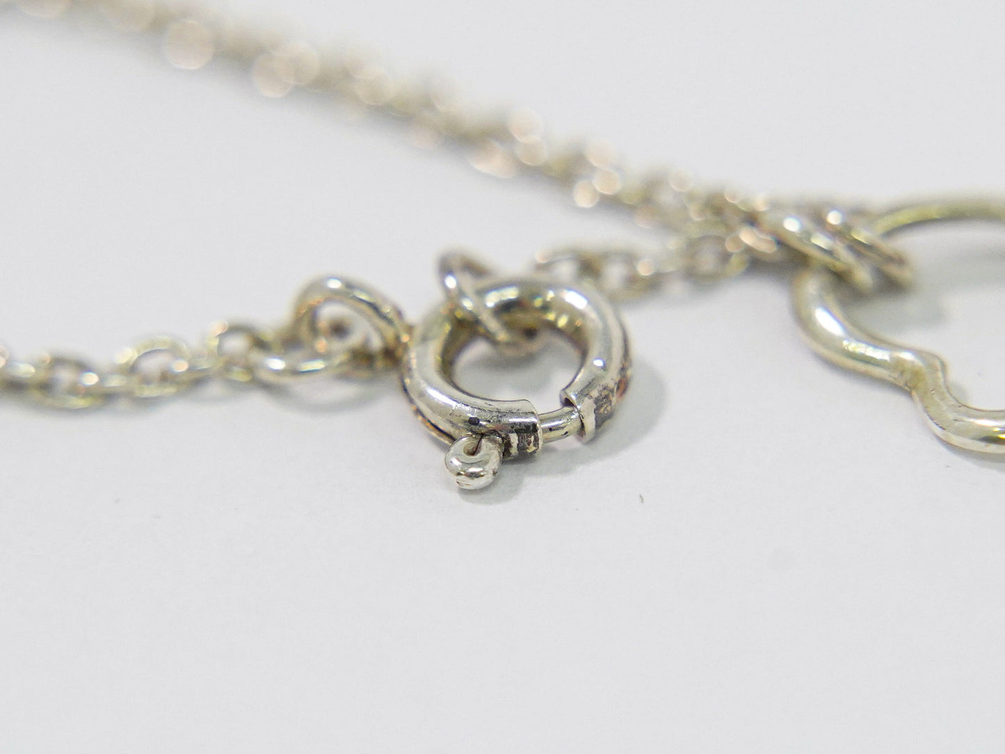 TIFFANY & Co. オープンハート 925 ブレスレット シルバー