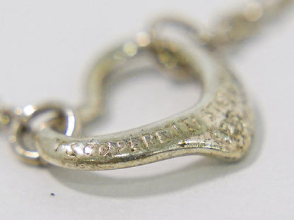 TIFFANY & Co. オープンハート 925 ブレスレット シルバー