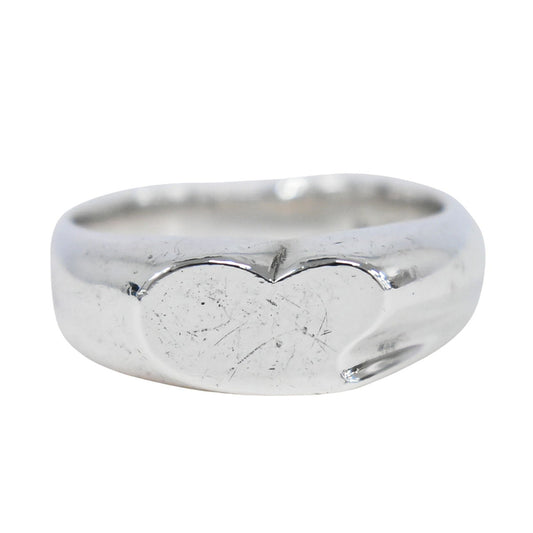 TIFFANY & Co. シグネット ハート モチーフ STERLING リング 11号 シルバー