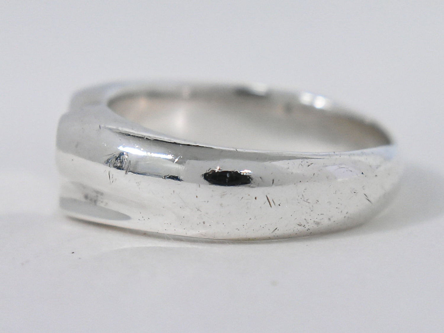 TIFFANY & Co. シグネット ハート モチーフ STERLING リング 11号 シルバー