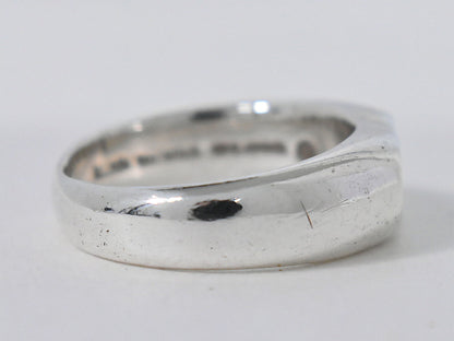 TIFFANY & Co. シグネット ハート モチーフ STERLING リング 11号 シルバー