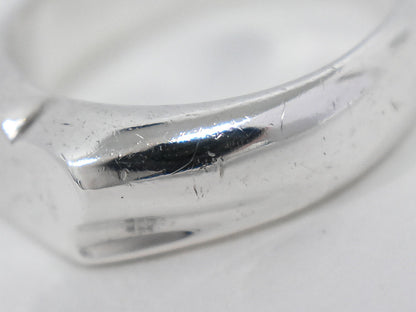 TIFFANY & Co. シグネット ハート モチーフ STERLING リング 11号 シルバー