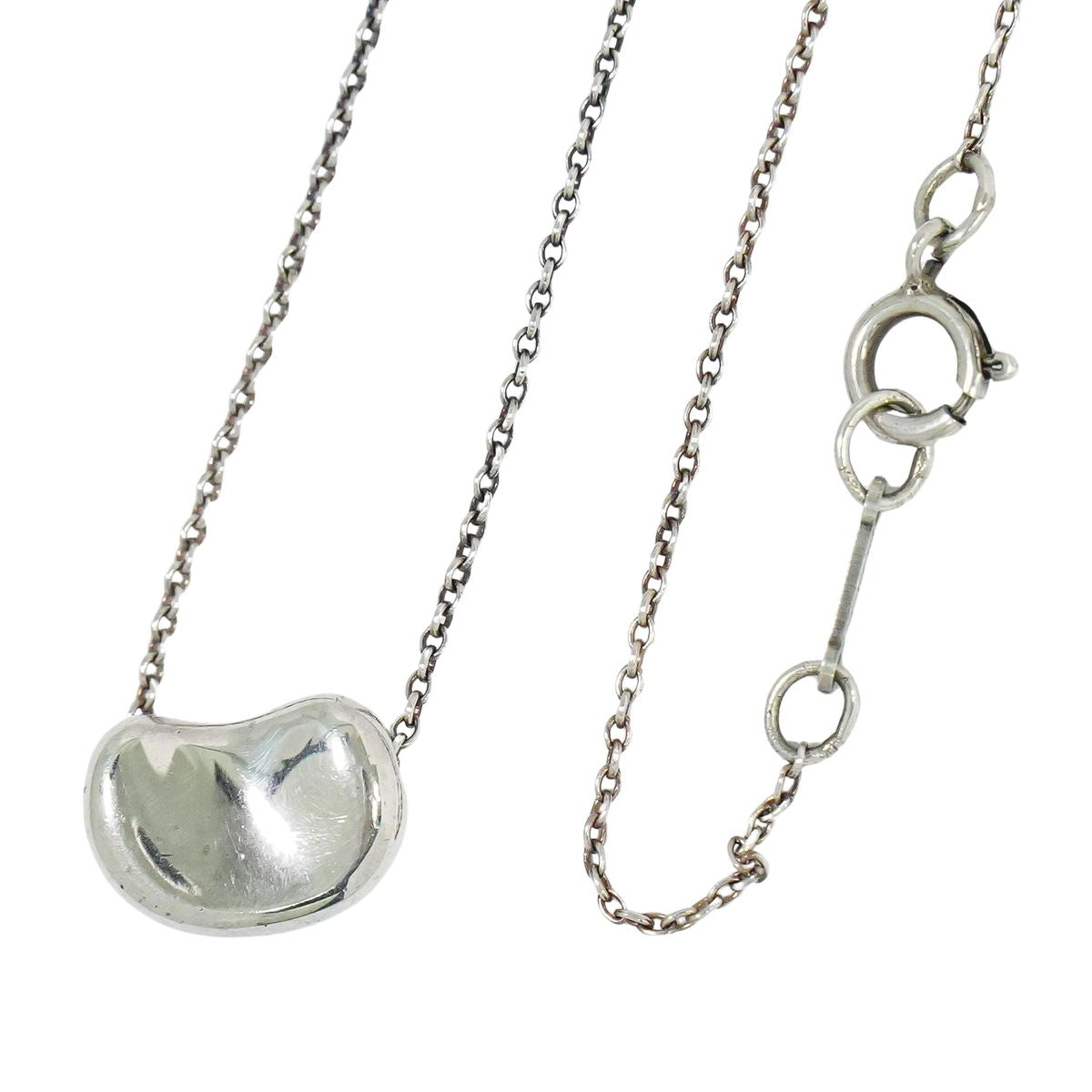 TIFFANY & Co. ビーン STERLING 925 ネックレス シルバー
