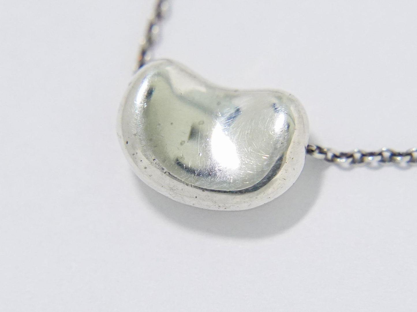TIFFANY & Co. ビーン STERLING 925 ネックレス シルバー