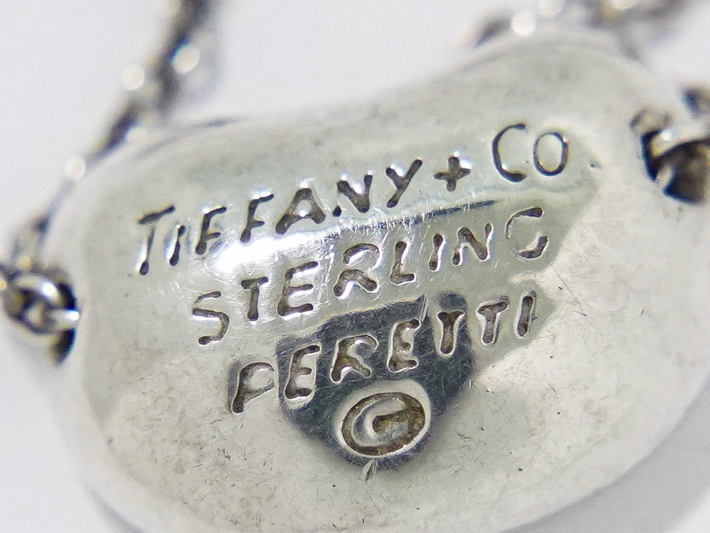TIFFANY & Co. ビーン STERLING 925 ネックレス シルバー