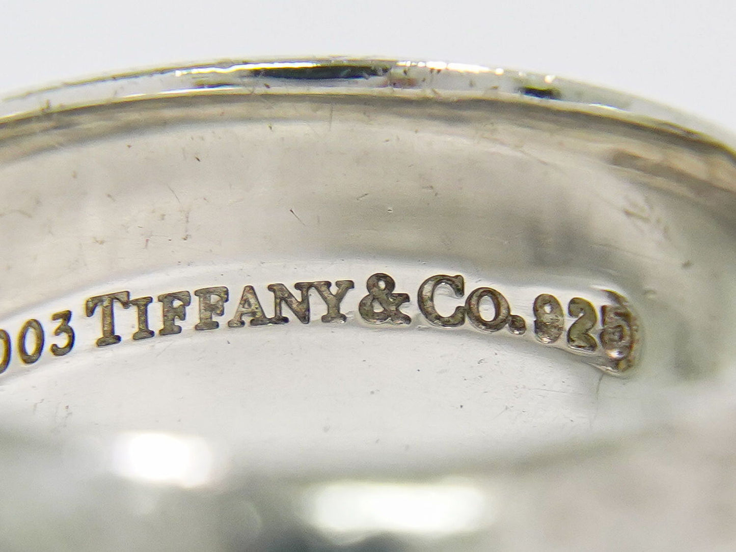 TIFFANY & Co. アトラス ワイド 925 リング 9.5号 シルバー