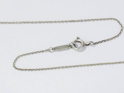 TIFFANY & Co. ジオメトリックハート 925 ネックレス シルバー