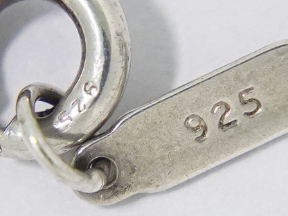 TIFFANY & Co. ジオメトリックハート 925 ネックレス シルバー