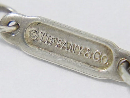 TIFFANY & Co. ジオメトリックハート 925 ネックレス シルバー