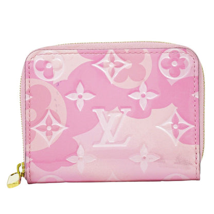 LOUIS VUITTON ジッピーコインパース ヴェルニ レザー コインケース ピンク M90590